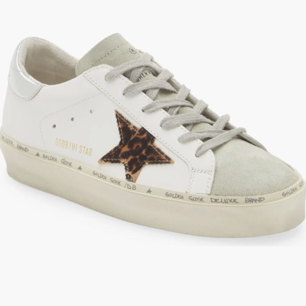 Golden Goose Hi Star Low Top Platform Sneaker Womens